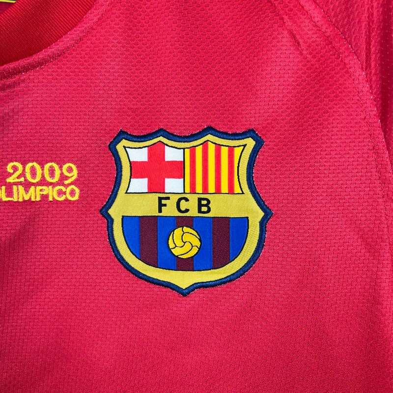 Camisa Barcelona Home Retrô 08/09 UEFA Champions League
