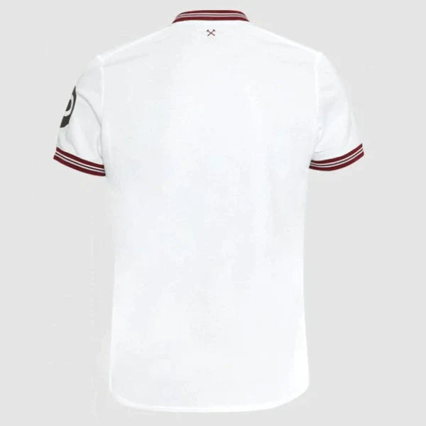 Camisa West Ham Away 23/24 s/n° Torcedor Masculino - Branco