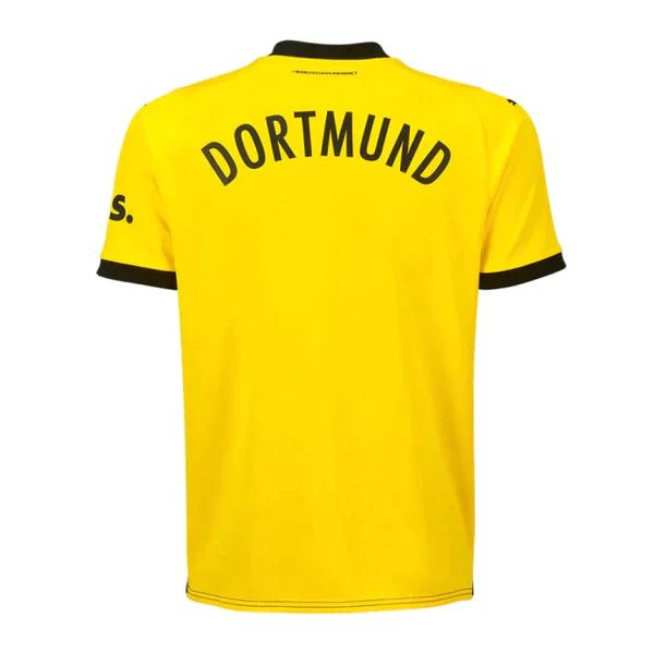Camisa Borussia Dortmund Home 23/24 s/n° Torcedor Masculino - Amarelo e Preto
