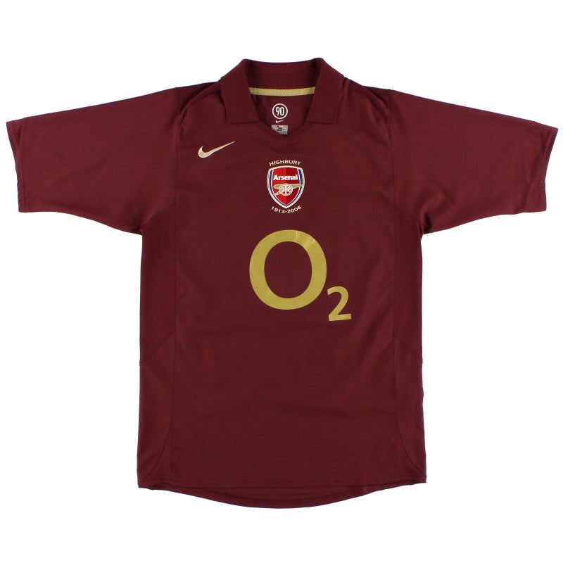 Camisa Arsenal 2005/06 Retrô