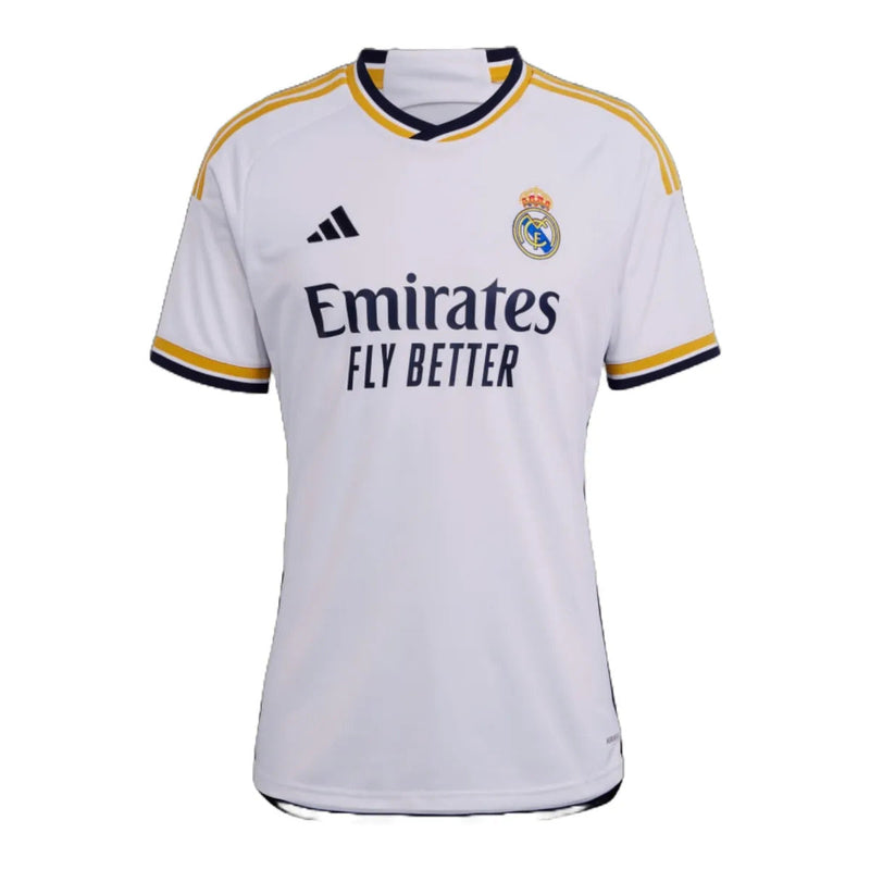 Camisa Real Madrid Home 23/24 s/n° Torcedor Adidas Feminina - Branca
