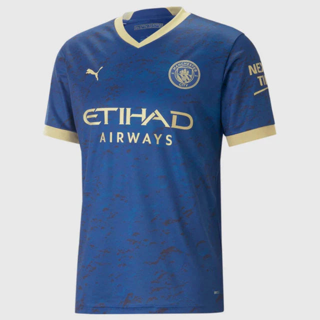 Camisa Manchester City Edição Especial 23/24 s/n° Torcedor Masculina - Azul