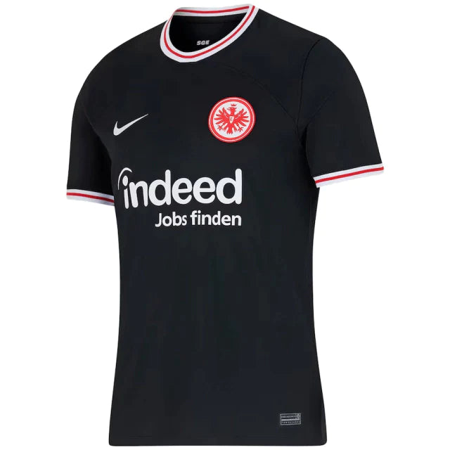 Camisa Eintracht Frankfurt Away 23/24 s/n° Torcedor Masculino - Preto
