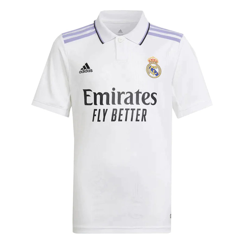 Camisa Real Madrid Home 22/23 s/n° Torcedor Masculino - Branco